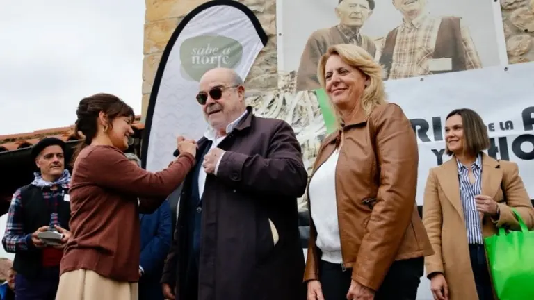 Un momento de la concesión de la Alubia de Oro.