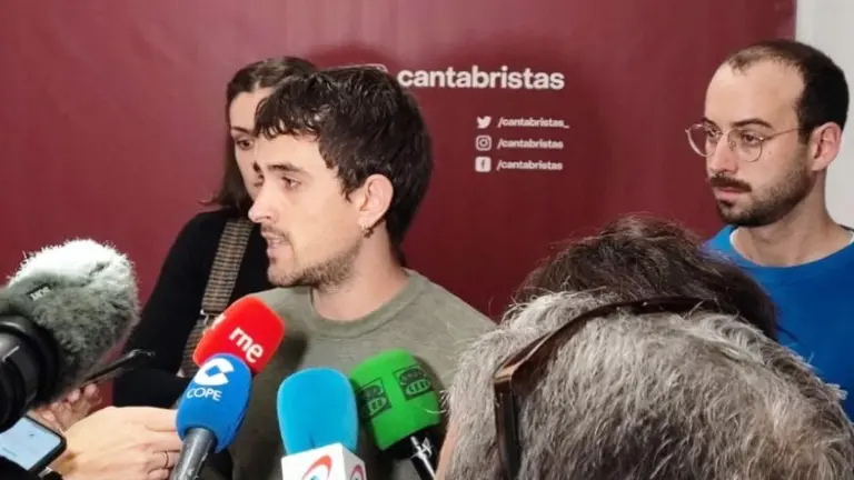 Rueda de prensa de Cantabristas.