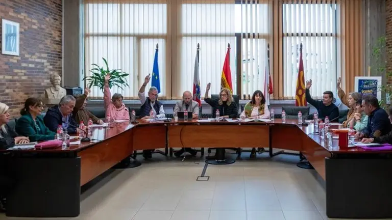 Pleno de la Corporación de Polanco.