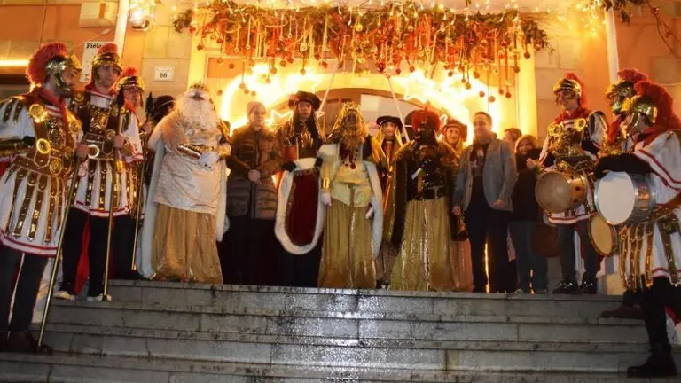 La Cabalgata de los Reyes Magos en Renedo.