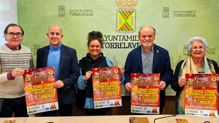 Presentaci&oacute;n del Concierto de Navidad en Torrelavega.