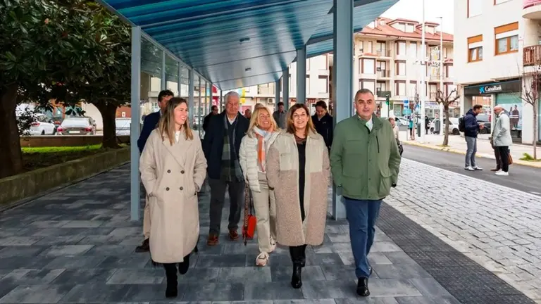 Nueva terminal de autobuses de Noja.