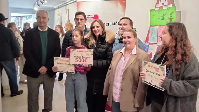 Un momento de la entrega de los premios en Santo&ntilde;a. R.A.