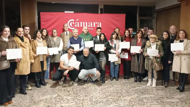 Ganadores del Concurso de escaprates en Torrlavega.