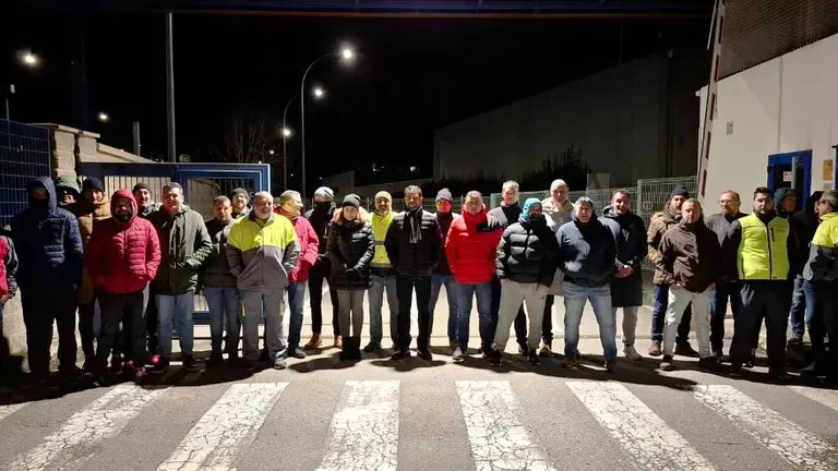 Comit&eacute; de huelga de Altadis.