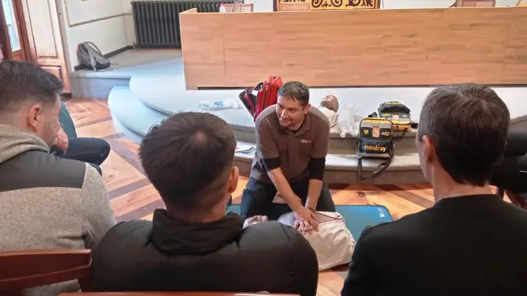 Curso impartido a los agentes de la Policía Local de Santoña.