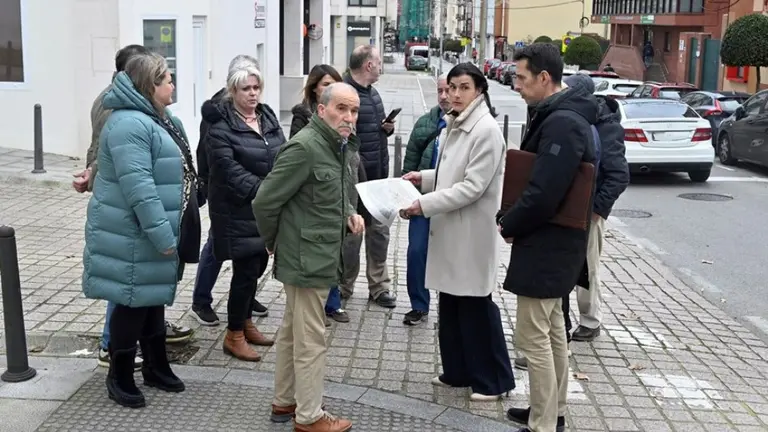 Calle Pedro Ceballos Guerra en Santander.