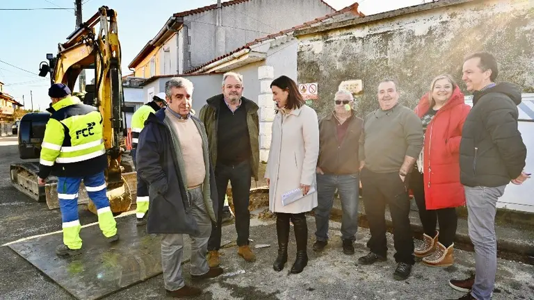 Visita a las obras en Rucandial en Santander.