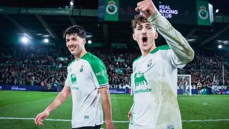 El Racing sigue líder tras la victoria.