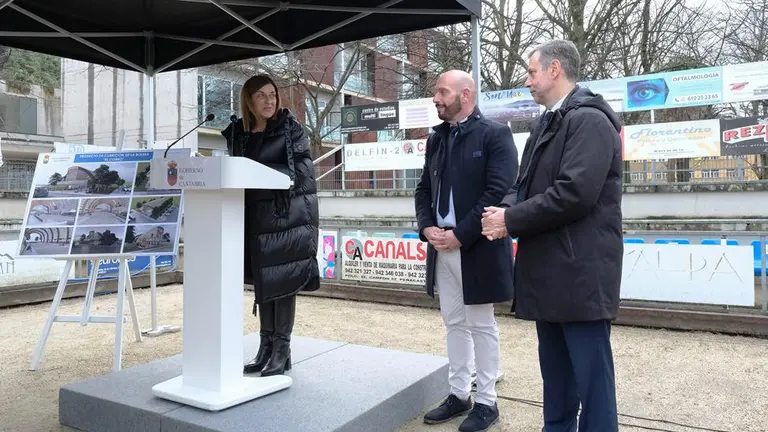 Presentación del proyecto de la bolera cubierta en Laredo.