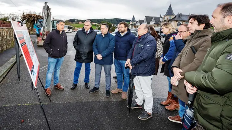 Inicio de las obras en Puente Arce.