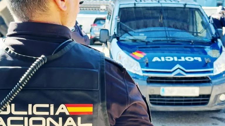 Intervención de la Policía Nacional.