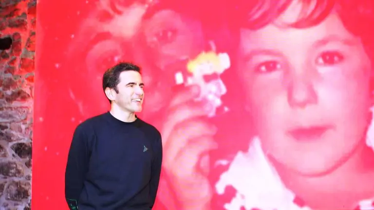 Pedro Casares durante la campaña.