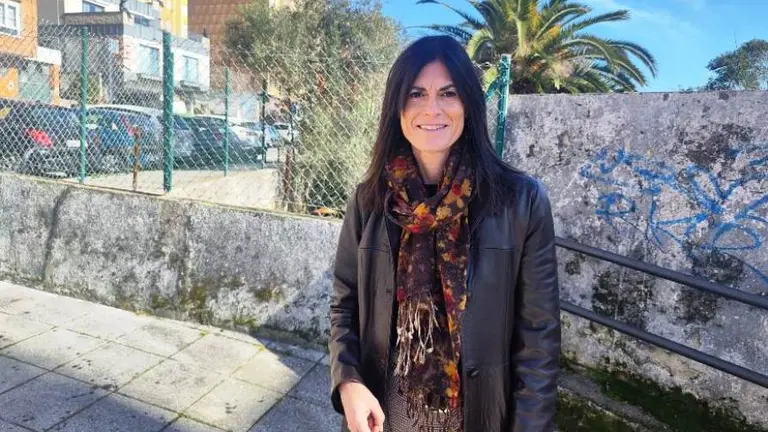 La portavoz de Vox, Laura Velasco. Entrehuertas