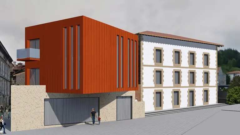 Infografía del futuro Ayuntamiento.