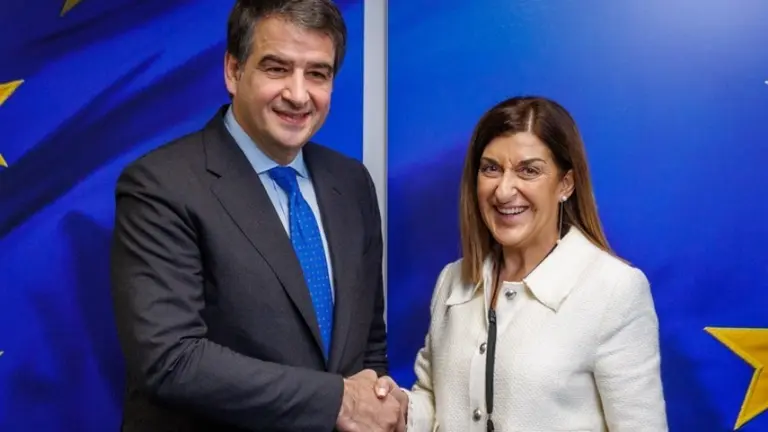 Buruaga en la Comisión Europea.