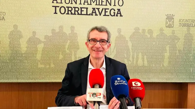 El concejal en Torrelavega, Pedro Pérez.