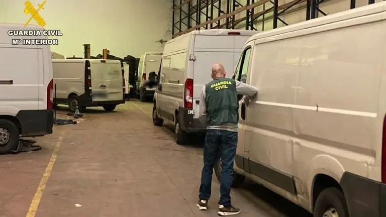 Furgonetas recuperadas.