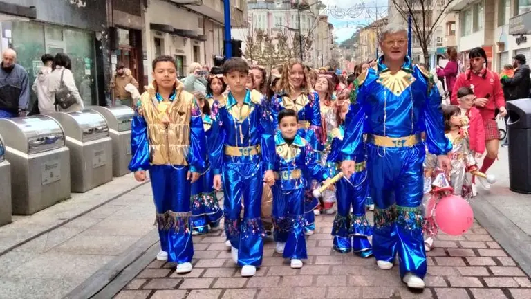 Cinco murgas infantiles compitieron este a&ntilde;o. R.A.