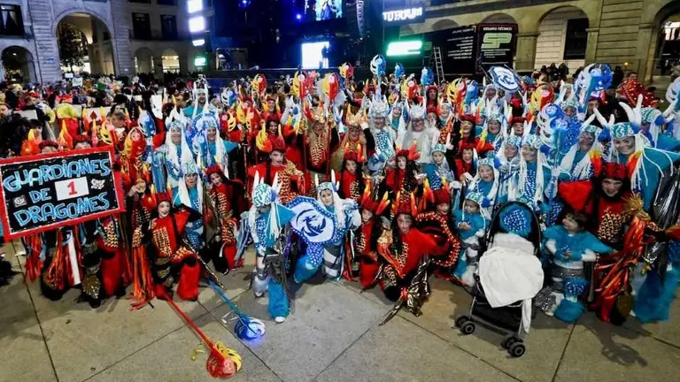 Grupo premiado en Santander.