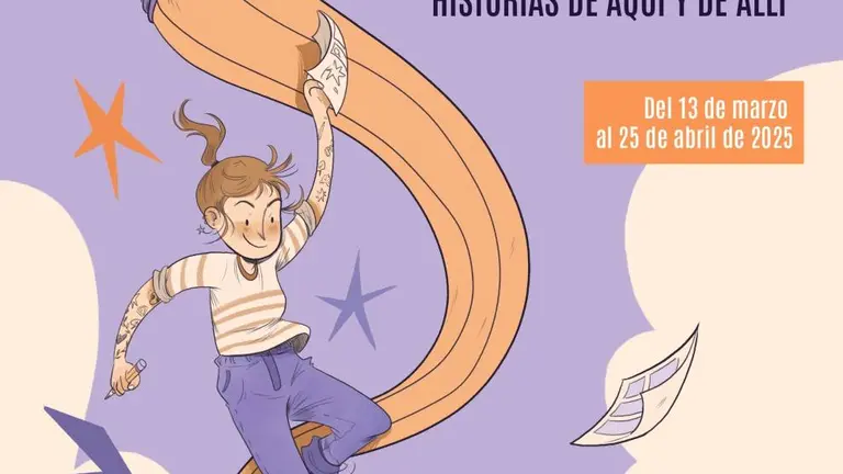 Cartel del Concurso de C&oacute;mic de Torrelavega 2025.