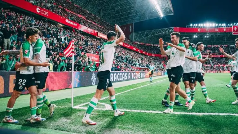 El Racing se medirá al Tenerife el próximo domingo.