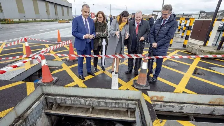 Las autoridades pol&iacute;ticas visitaron las obras en Candina.