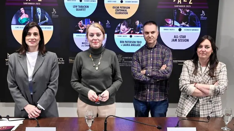 Presentaci&oacute;n del Festival de Jazz en Santander.