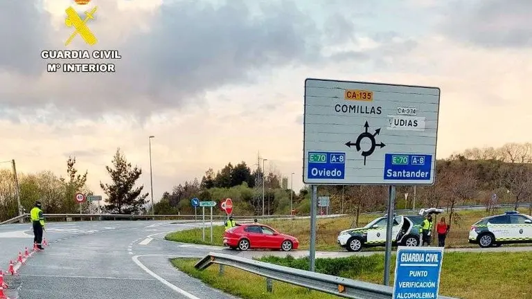 Control de tr&aacute;fico en Carnaval.