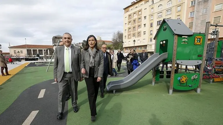 Entorno de la Estaci&oacute;n de Autobuses en Santander.