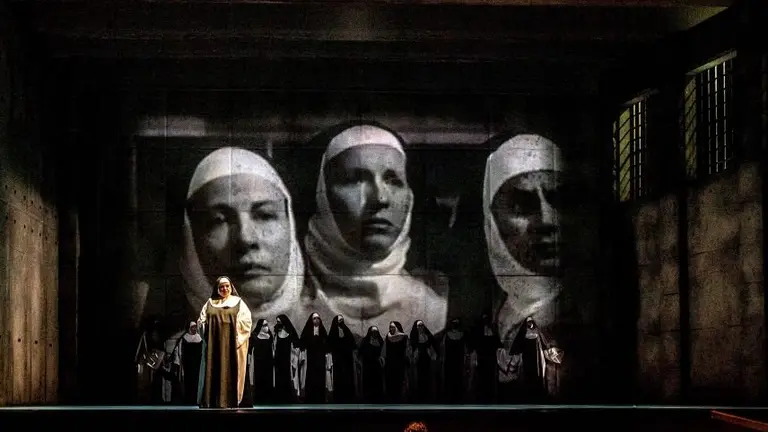 Representaci&oacute;n de 'Di&aacute;logos de Carmelitas'.