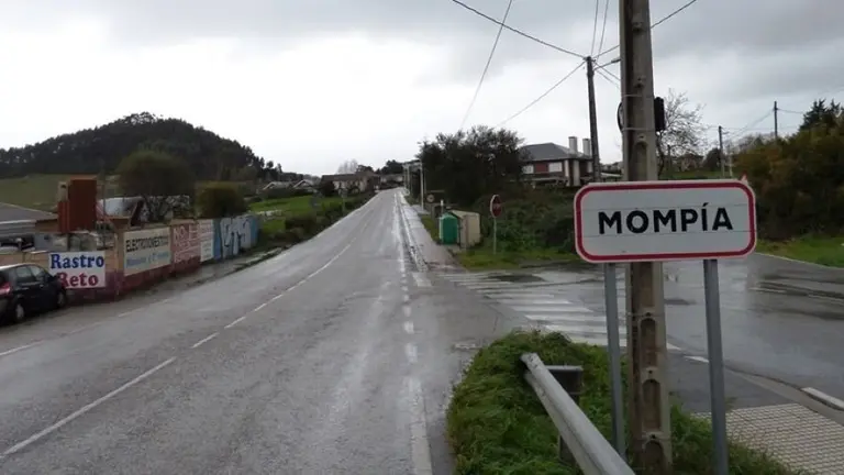 Localidad de Mompía en Santa Cruz de Bezana. R.A.