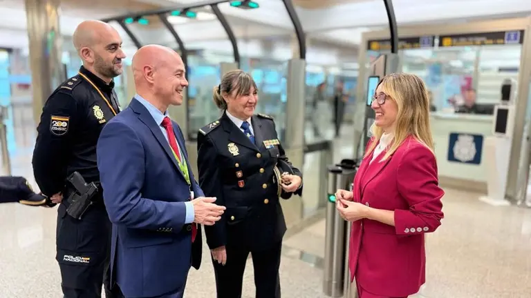 Nuevo sistema de control en el aeropuerto.