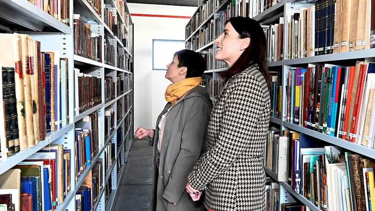 Inauguraci&oacute;n de las obras en la Biblioteca municipal.