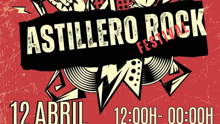 Cartel del Astillero Rock Festival.