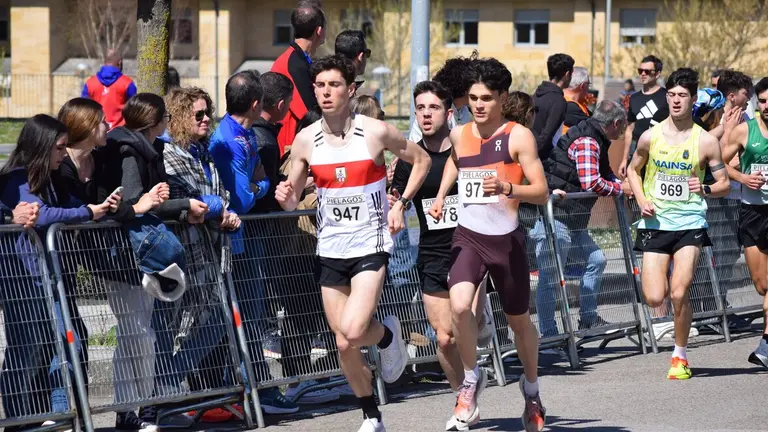 Carrera sub18 y 20 en Liencres.