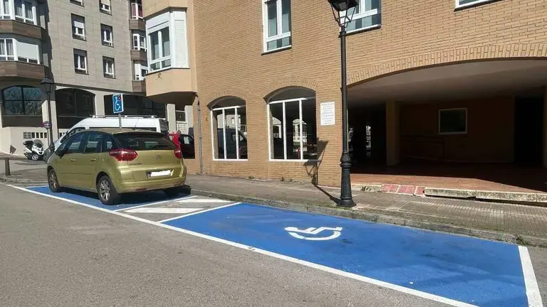 Plaza de aparcamiento.