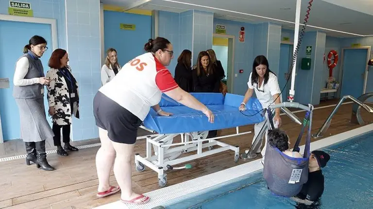 Visita al CAD de Sierrallana.