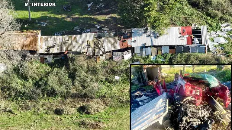 Cobertizo en Pomaluengo, en Castañeda.