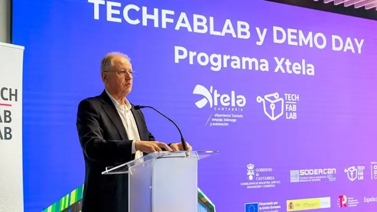 El consejero de Industria, Eduardo Arasti (PP).