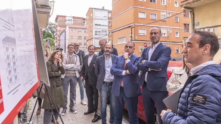 Presentación de las viviendas en Torrelavega.