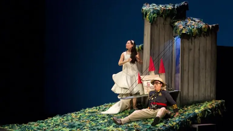 'El ni&ntilde;o erizo' de La Machina.