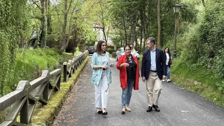 Visita a las ruta en Cabuérniga.