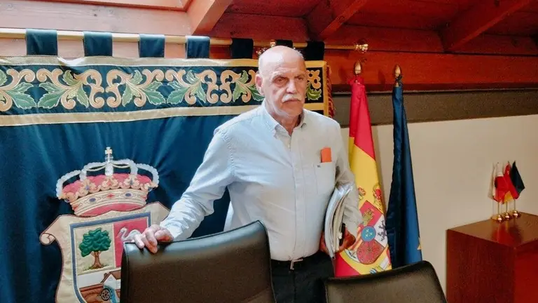 El alcalde de Voto, Francisco Maza. R.A.