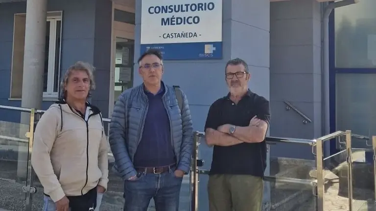 Representantes del PSOE en Castañeda.