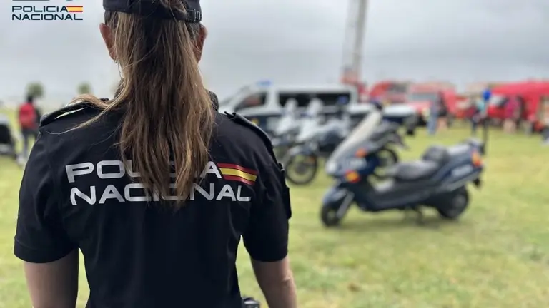 Policía Nacional en Santander.