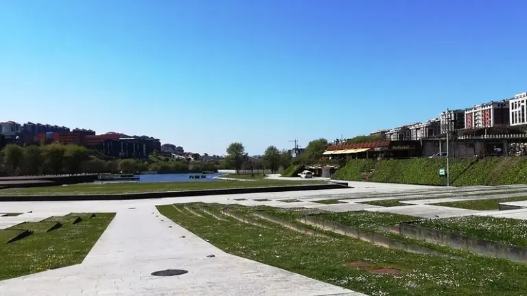 Parque de Las Llamas en Santander. R.A.