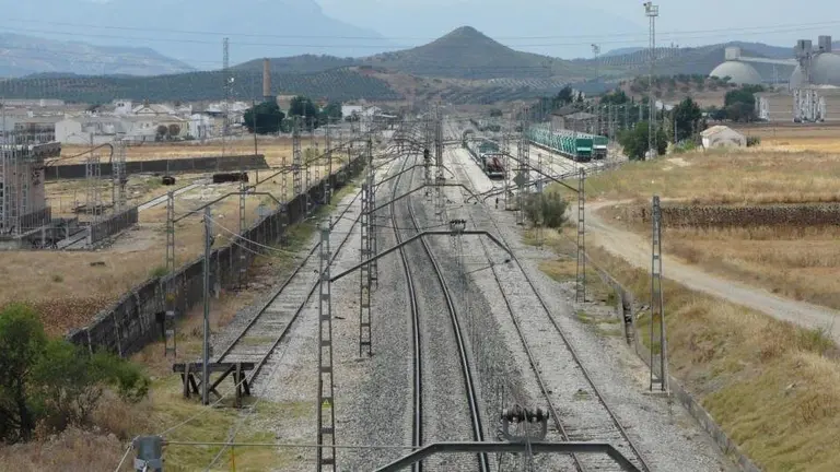 Vías de tren.