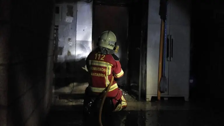 Los Bomberos extinguieron el incendio.