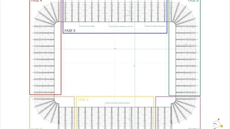 Infograf&iacute;a de la cubierta de los Campos de Sport.